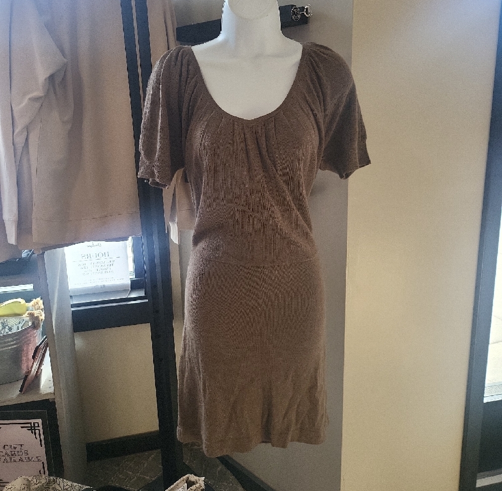 LOFT Brown Knit Women's Dress